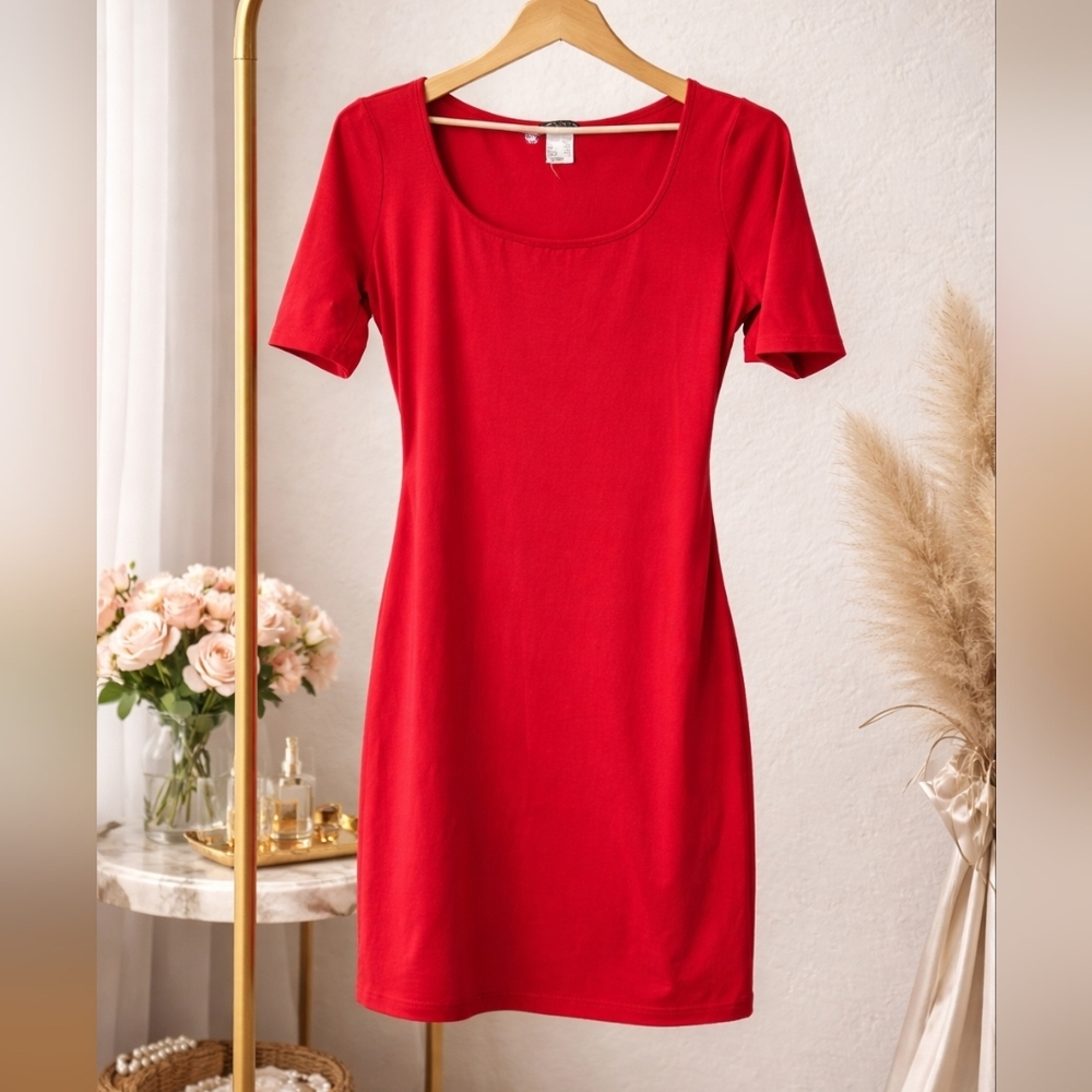 VENUS Red Mini Dress.